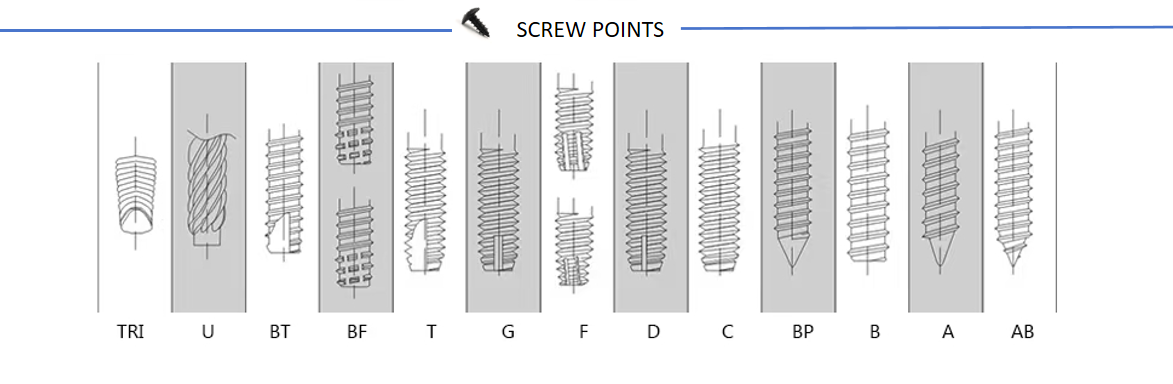 SCREW POINTS